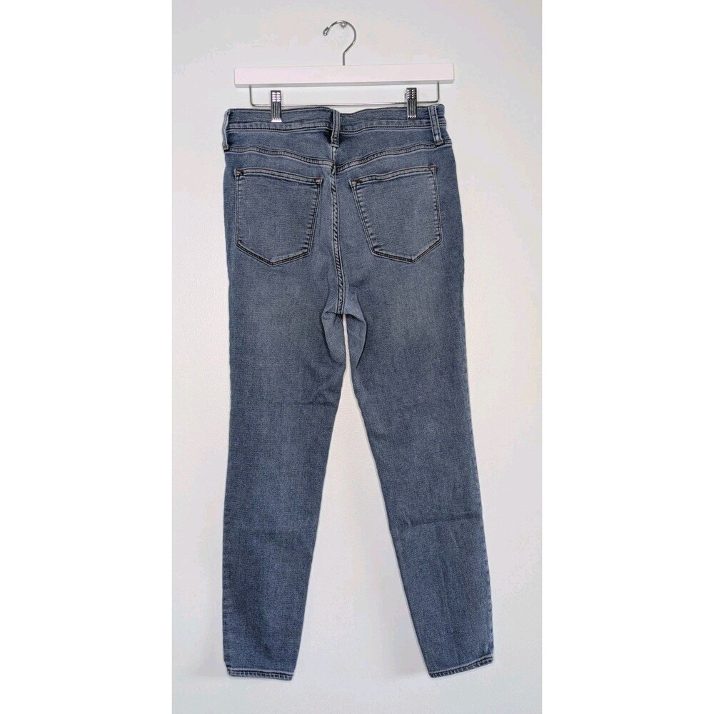 J. Crew 10” High Rise Skinny Women’s Size 29 Stretch Blue Jeans - Picture 2 of 10